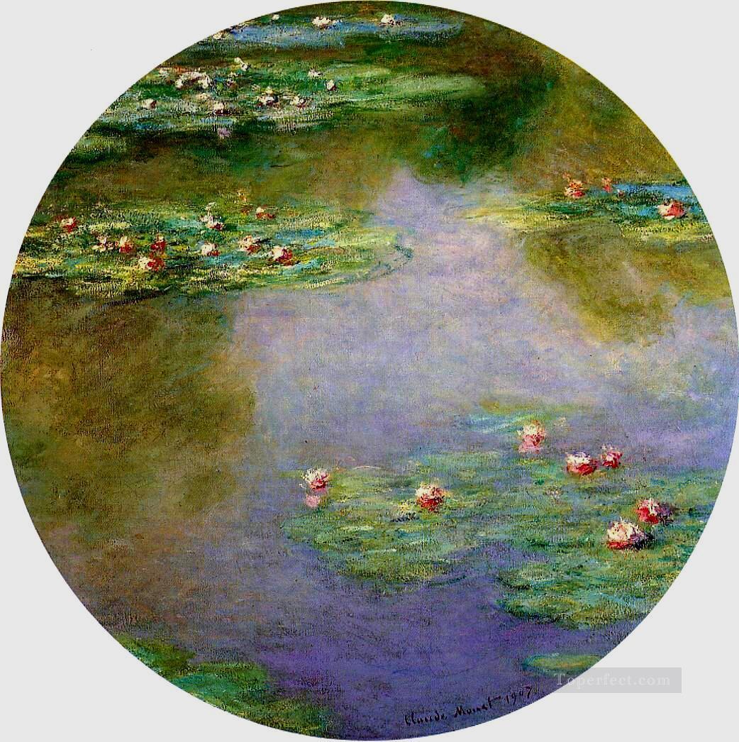 Nenúfares 1907 Claude Monet Pintura al óleo